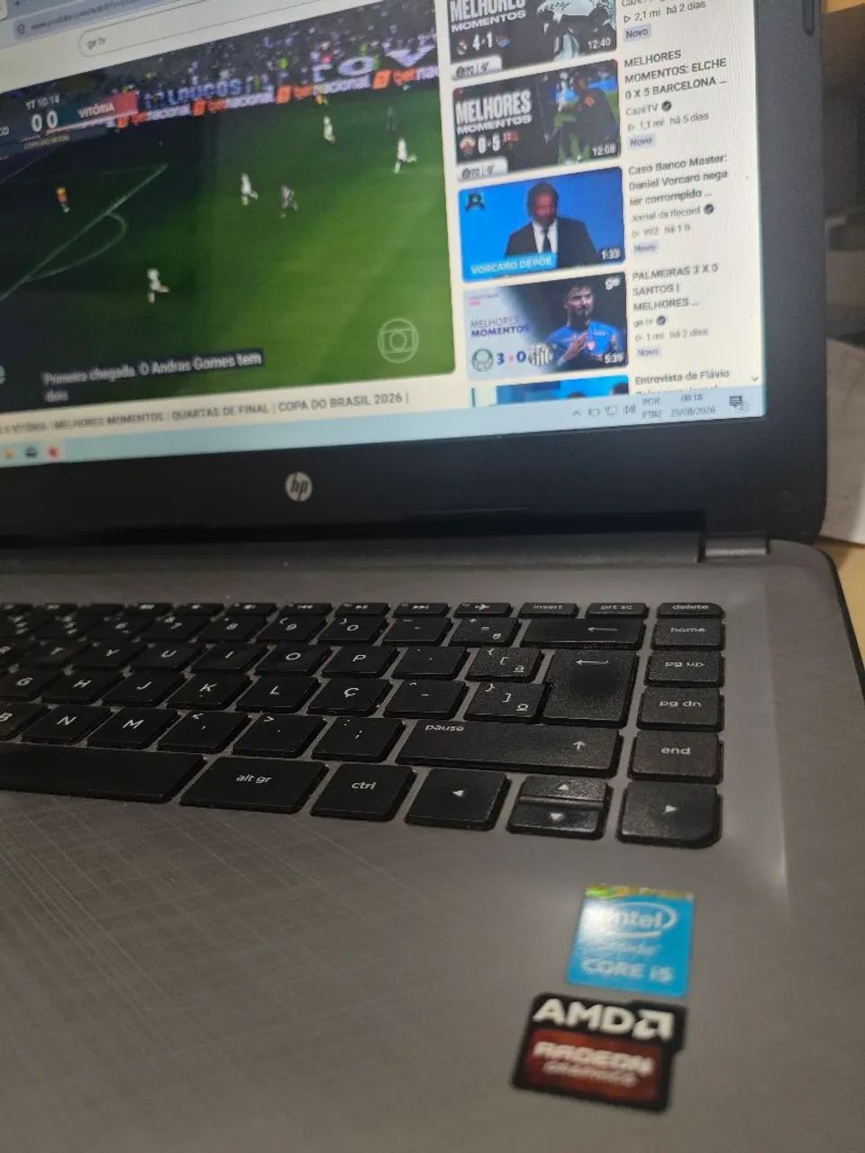 Notebook HP com placa de video - gamer - Foto 4