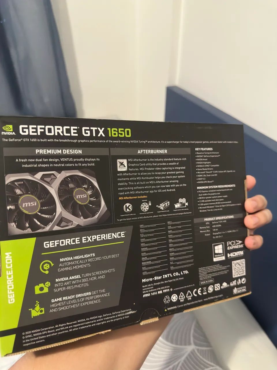 Placa de vídeo GTX 1650  - Foto 2