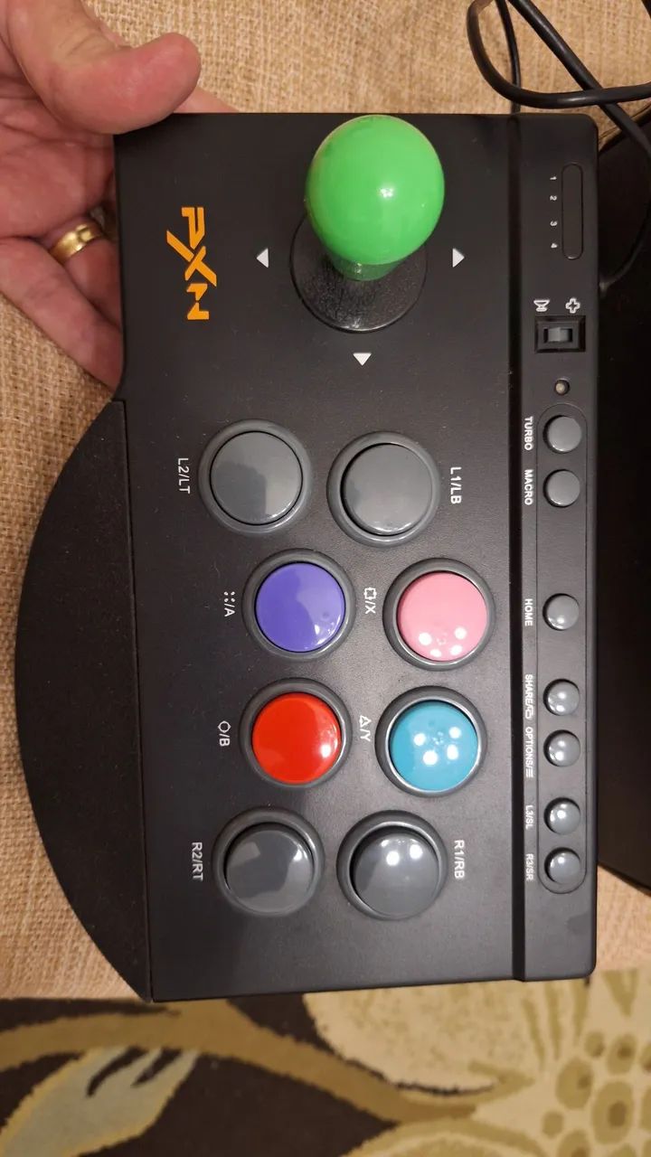 CONTROLE ARCADE PXN-0082 - COM CAIXA - MULTIPLATAFORMA - Foto 4