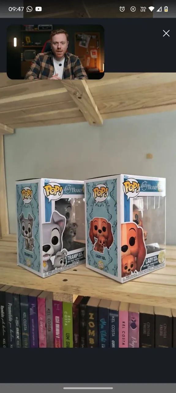 Funkos pop A dama e o Vagabundo - Foto 2