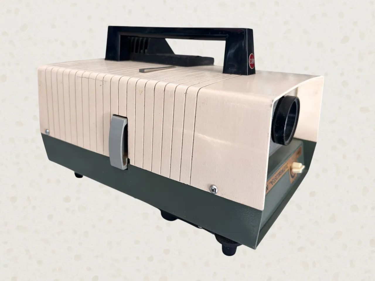projetor de slides vintage Cabin Electromatic.
