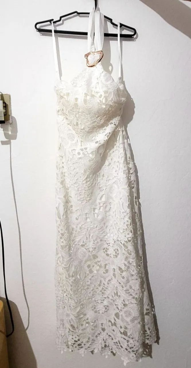 Vestido M Crush Crochê 