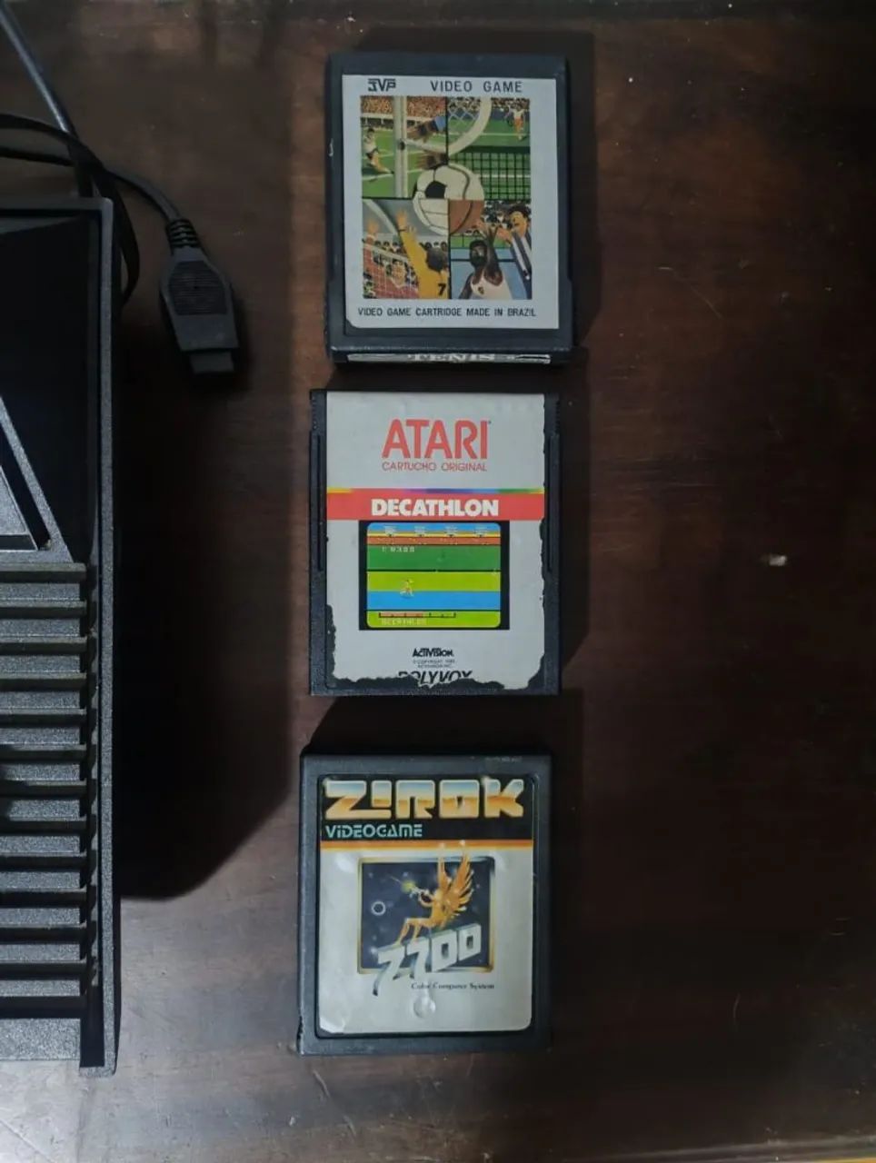 Console Atari completo Funcionando com 6 jogos  - Foto 5