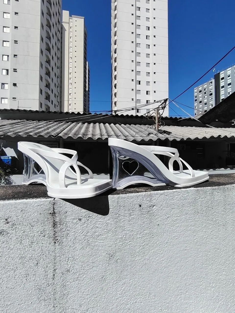 Melissa glass heel - linha limitada não mais produzida - Calçados
