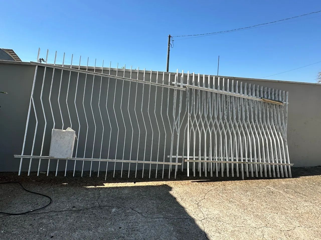 Grades portão cerca muro