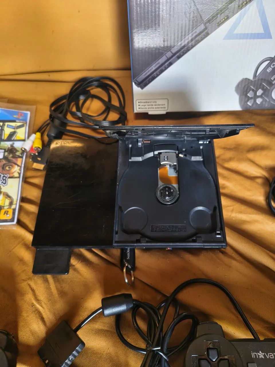 Playstation 2 completo pegando cd e pendrive  - Foto 2