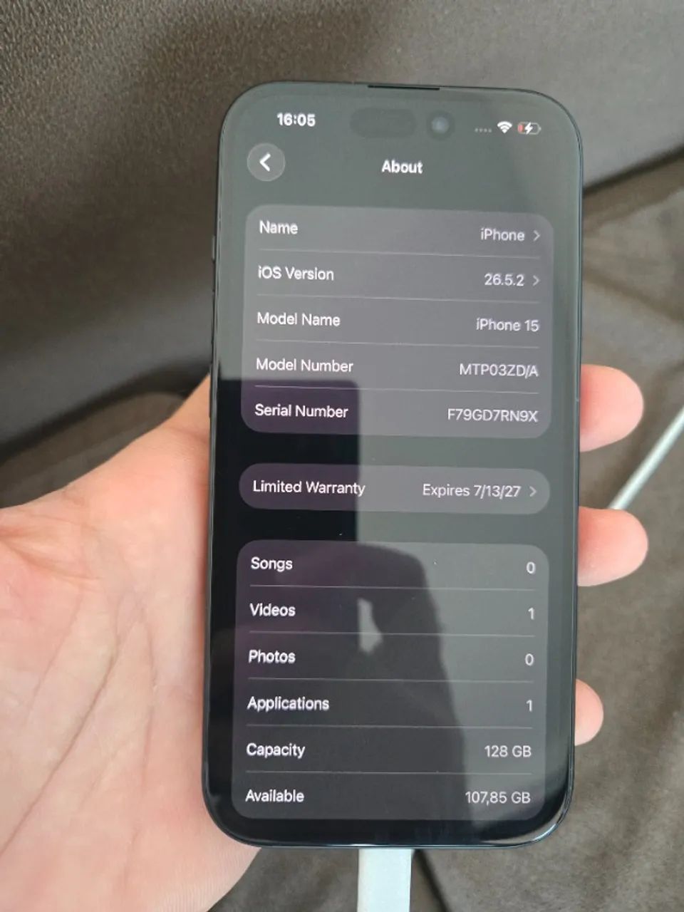 Iphone 15 NOVO - Foto 5
