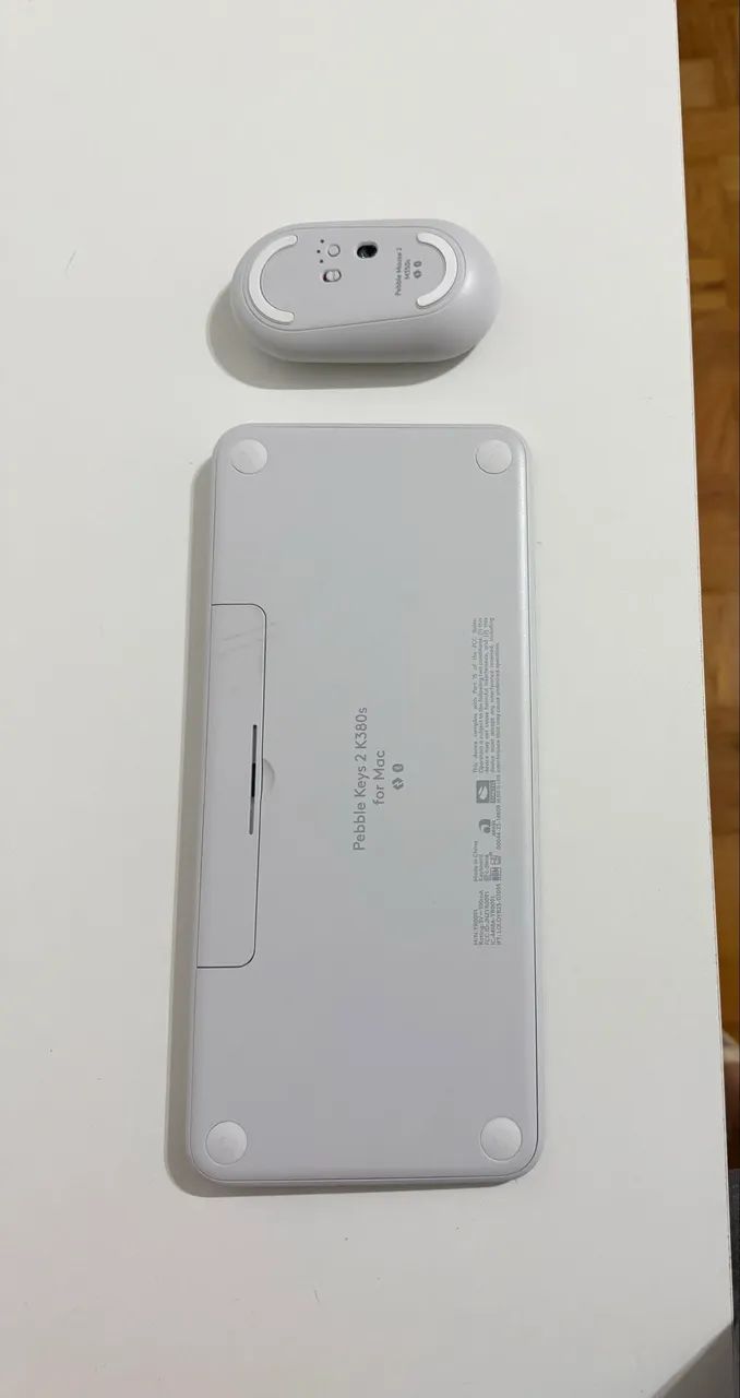 Teclado e mouse pebble Logitech - excelente - Foto 4
