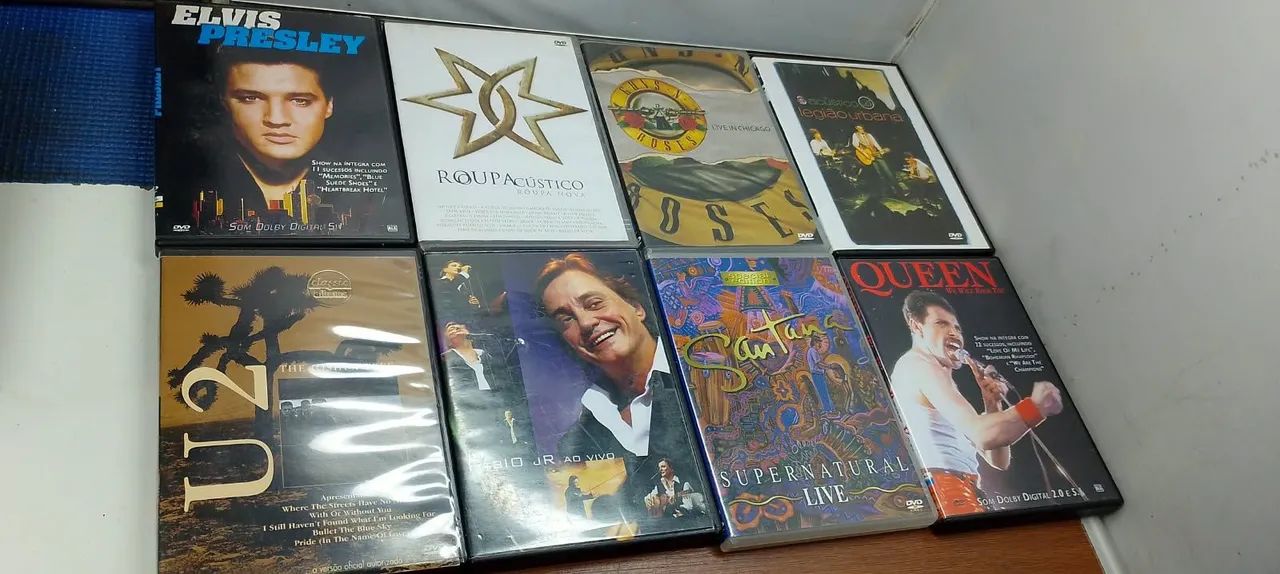 Dvd musicas diversas 17 dvds - Foto 2