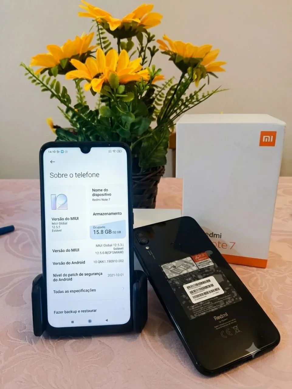 Redmi Note 7 32gb super novo. 