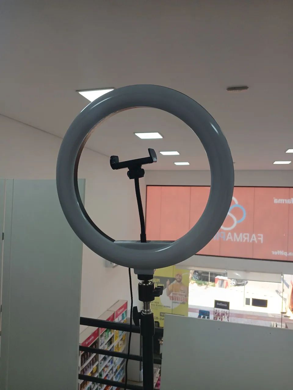 Ring light 30 cm com tripé  - Foto 2