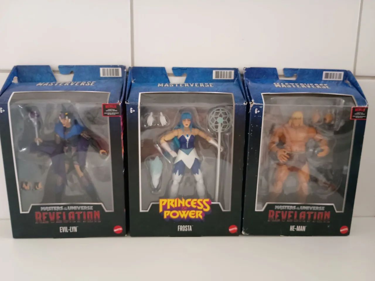 Masters of the Universe: Evil-Lyn, Frosta e He-Man Todos por