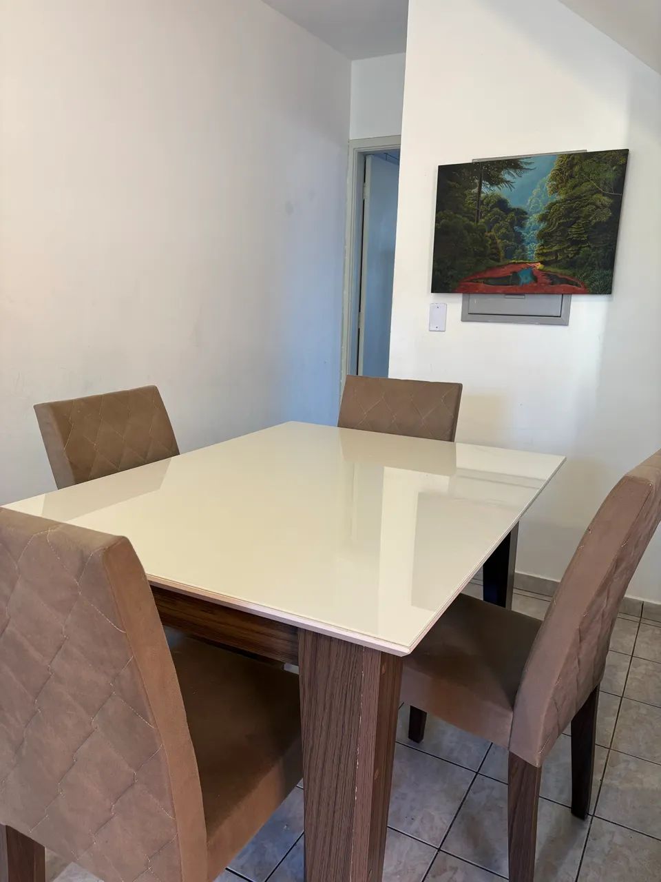 Jogo de mesa e cadeira  - Foto 4