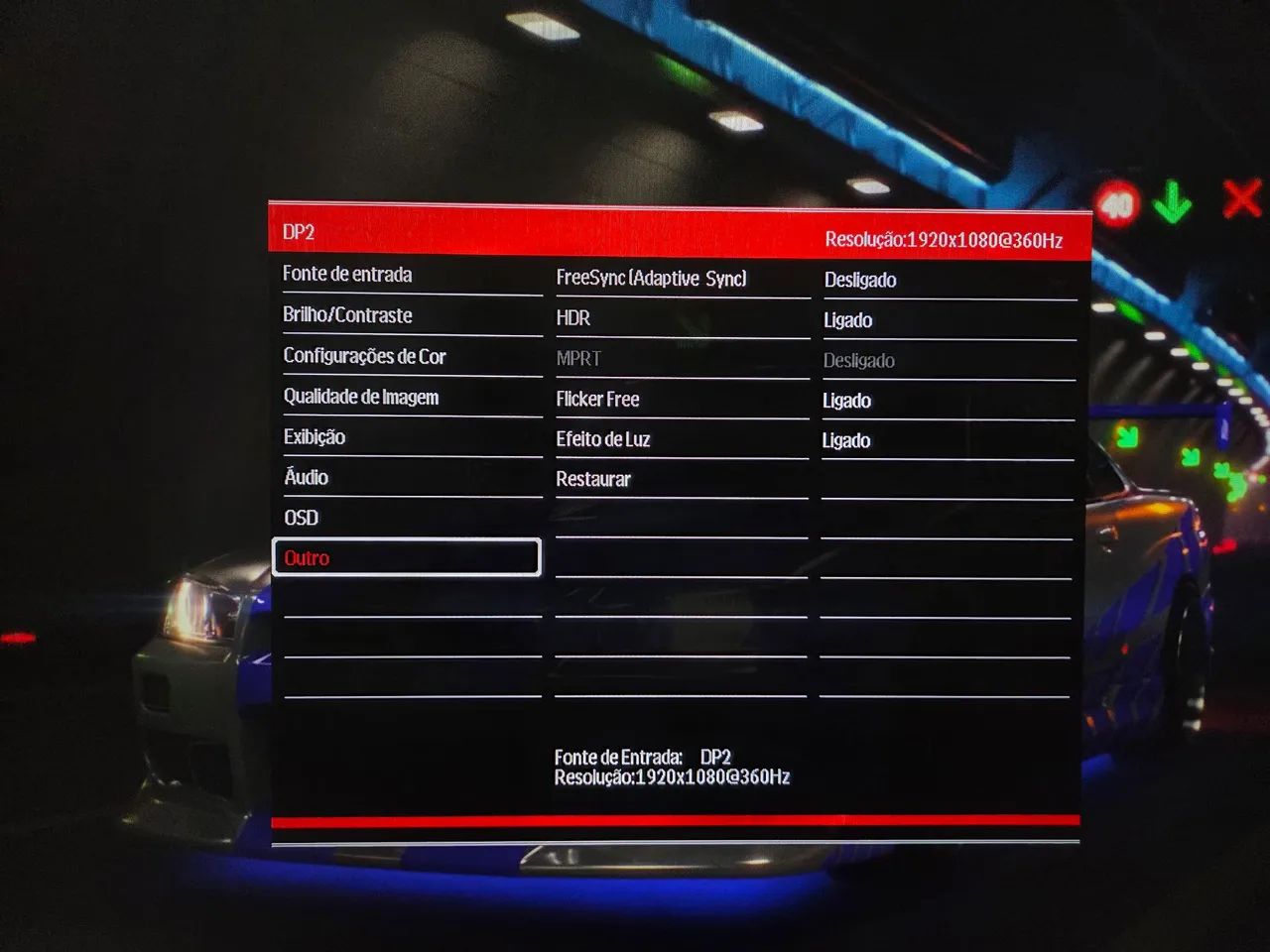 Monitor Gamer SuperFrame Epic 27" Full HD 360Hz Fast IPS - Foto 4