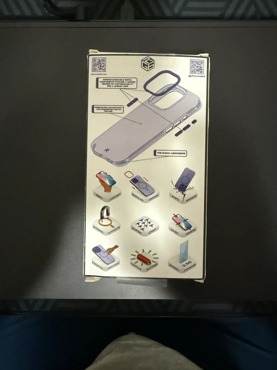 Capa IPhone 16 Pro Max Phone Rebel - Foto 4