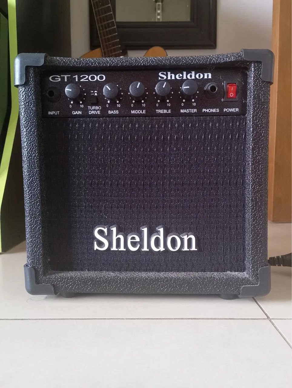 Guitarra strinberg e caixa amplificada sheldon - Foto 4
