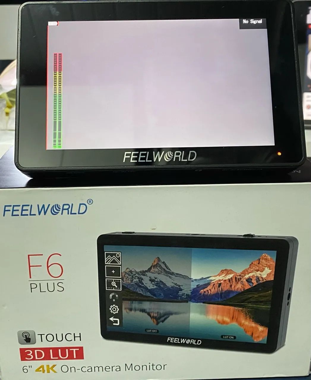 Monitor de vídeo hdmi F6 Plus Feelword  - Foto 4
