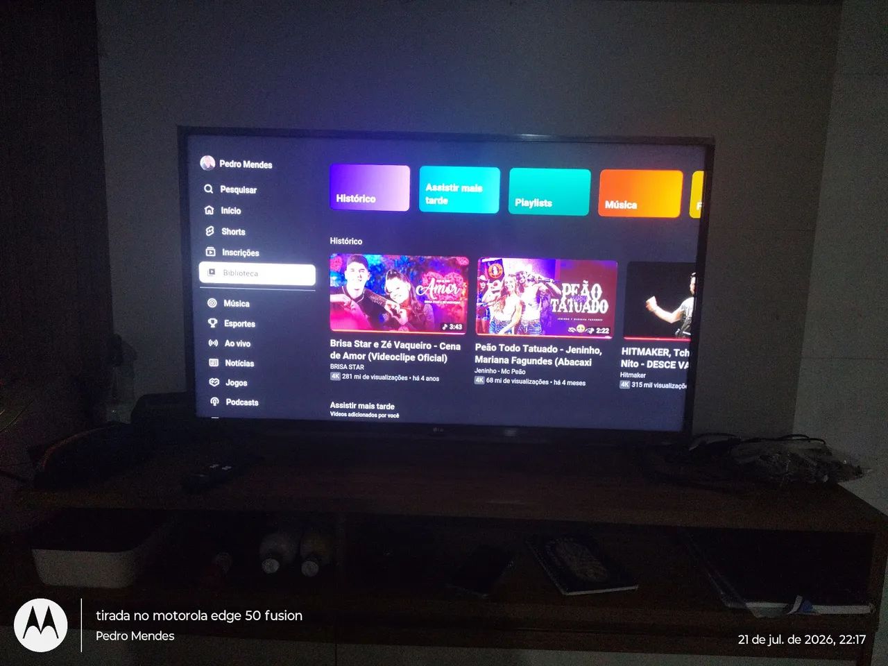 TV LG 43 Polegadas com sistema operacional Web Os  - Foto 5