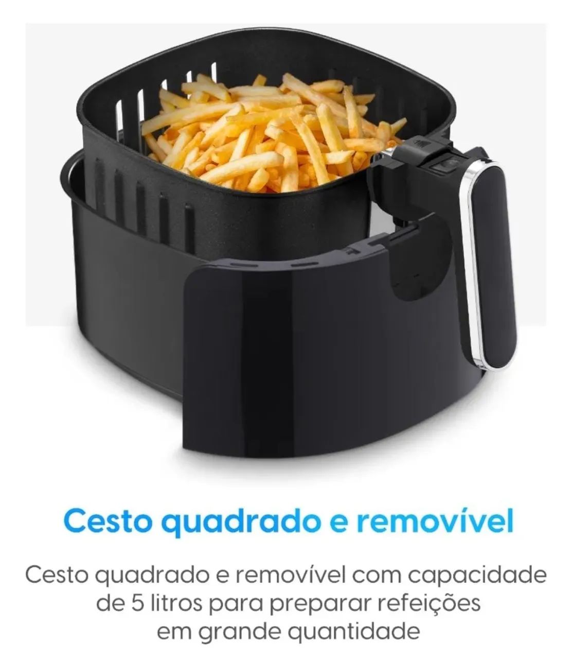 Fritadeira Elétrica Visio Fry Elgin 51 1700w Airfryer. NOVO - Foto 4