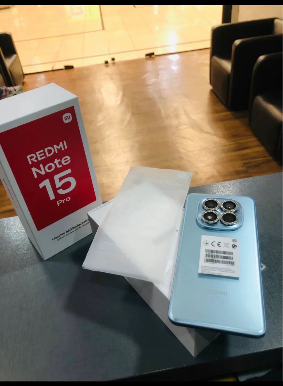 Xiaomi redmi note 15 pro 256gb sem detalhes - entrego 