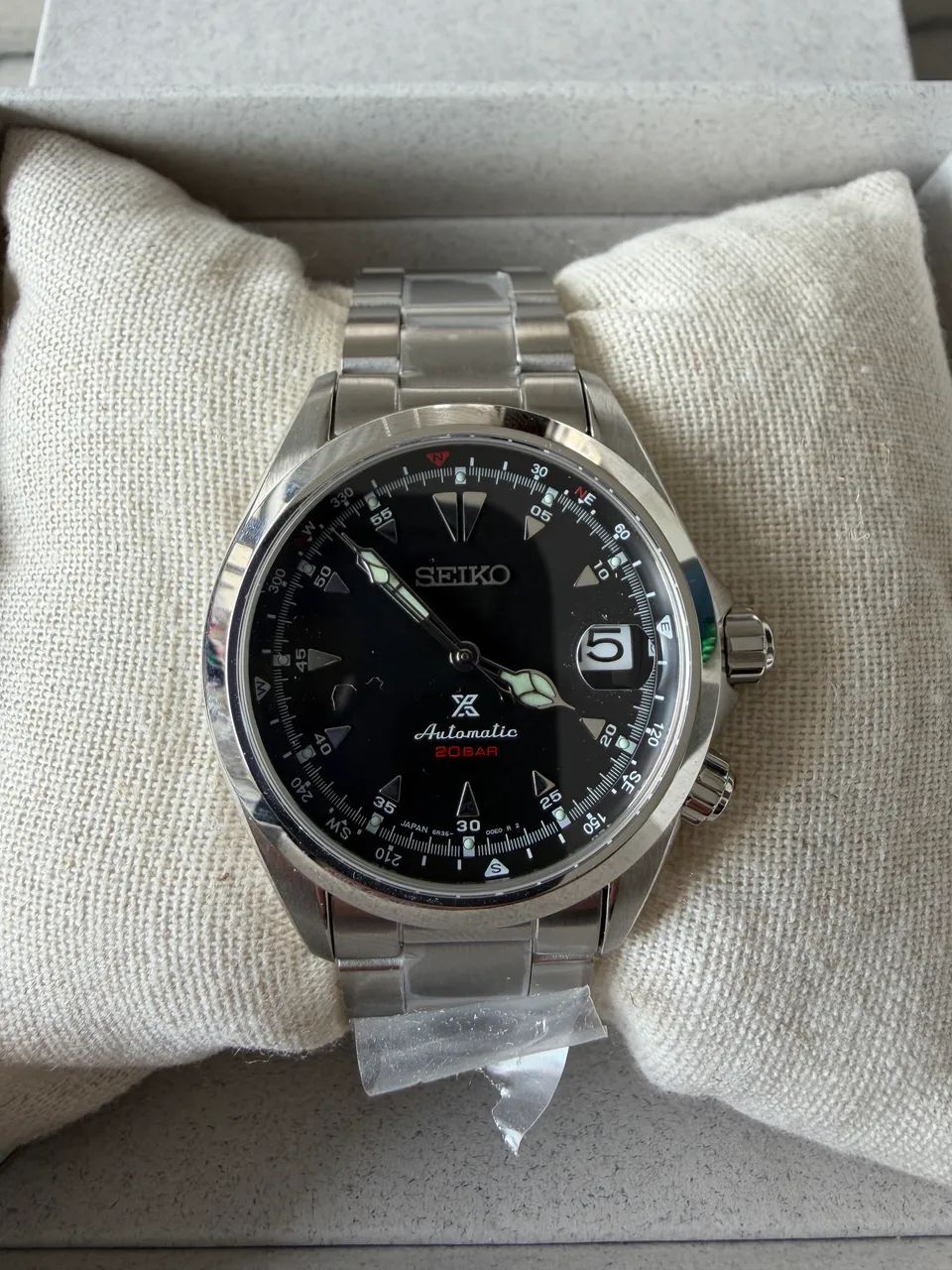 Seiko Prospex Alpinist SPB117J1 39,5mm Automático - Zero / Full Set - Foto 3