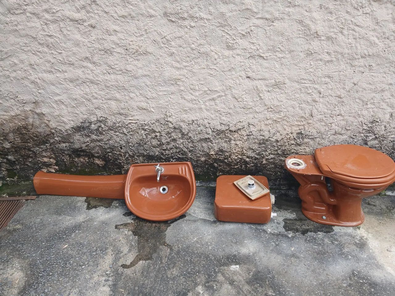 Conjunto de louça para banheiro,( Retrô)