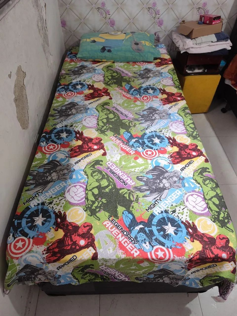 Cama Box Solteiro com Baú e Colchão - Foto 2
