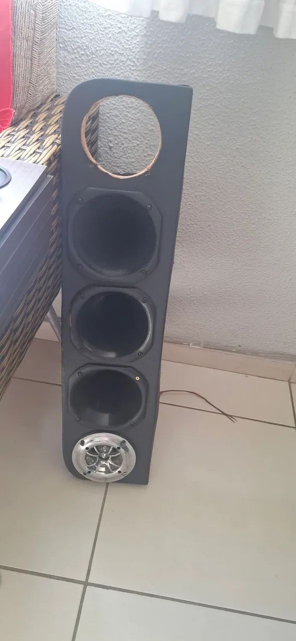 Corneteira com 3 e 1 towiter 