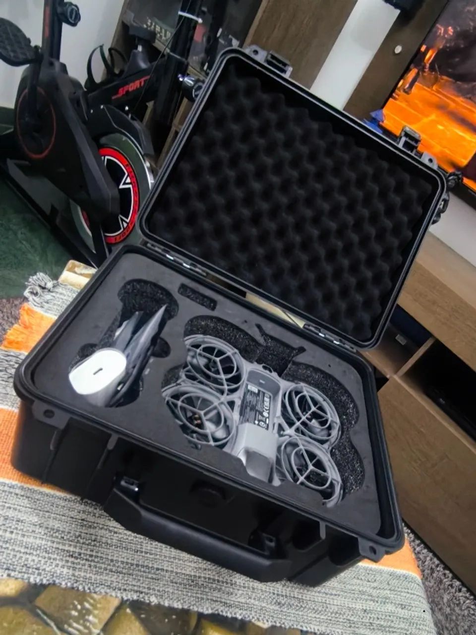 Drone DJI Neo 2 Fly More Com 3 baterias e hub de carregamento + case de transporte - Foto 5