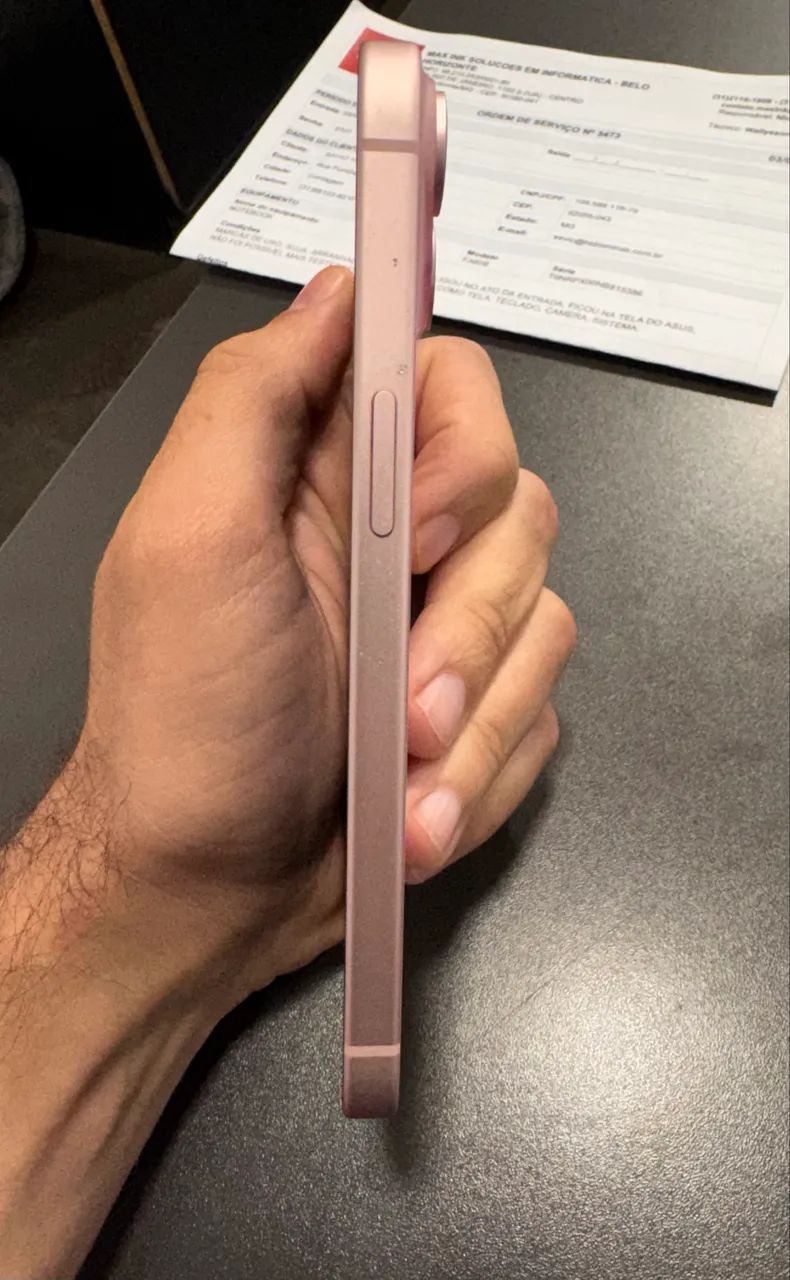 iPhone 15 128GB - Rosa  - Foto 4