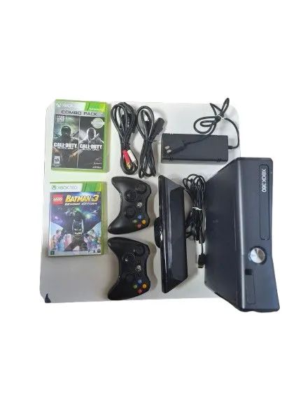 Xbox 360 bloqueado Com kinect controles e jogos