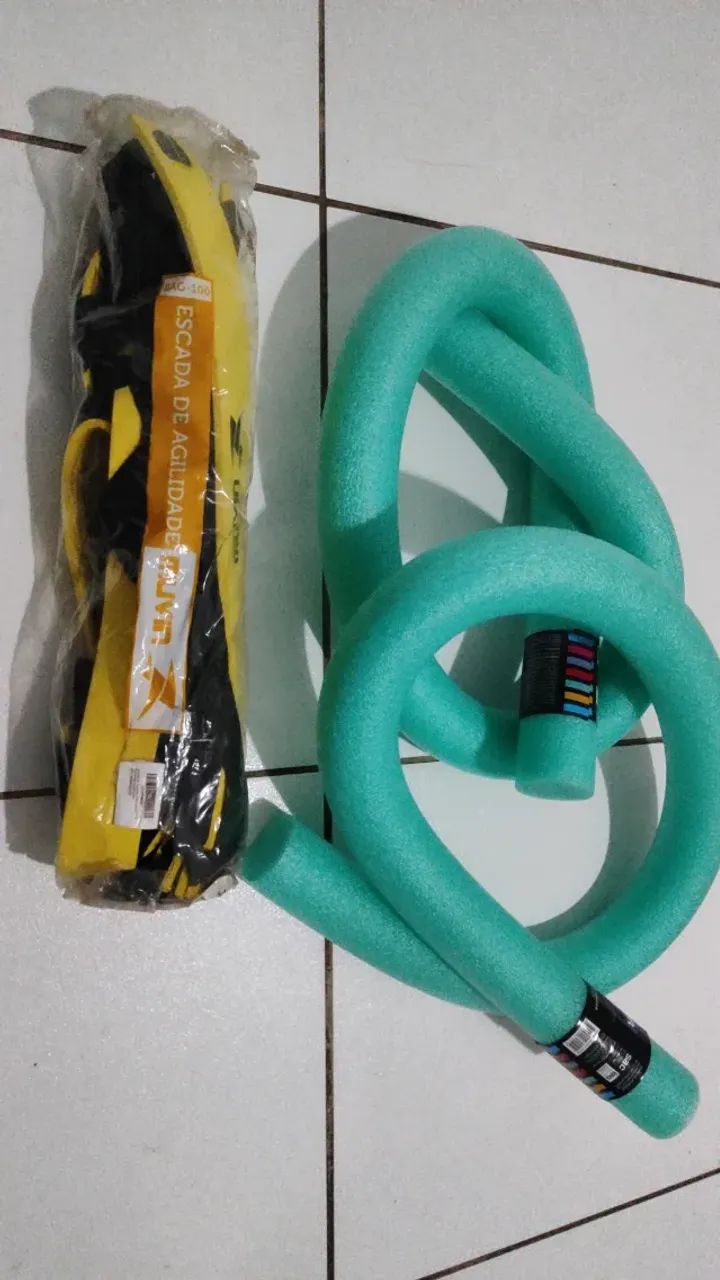 Escada de agilidade+ macarrão  - Foto 2