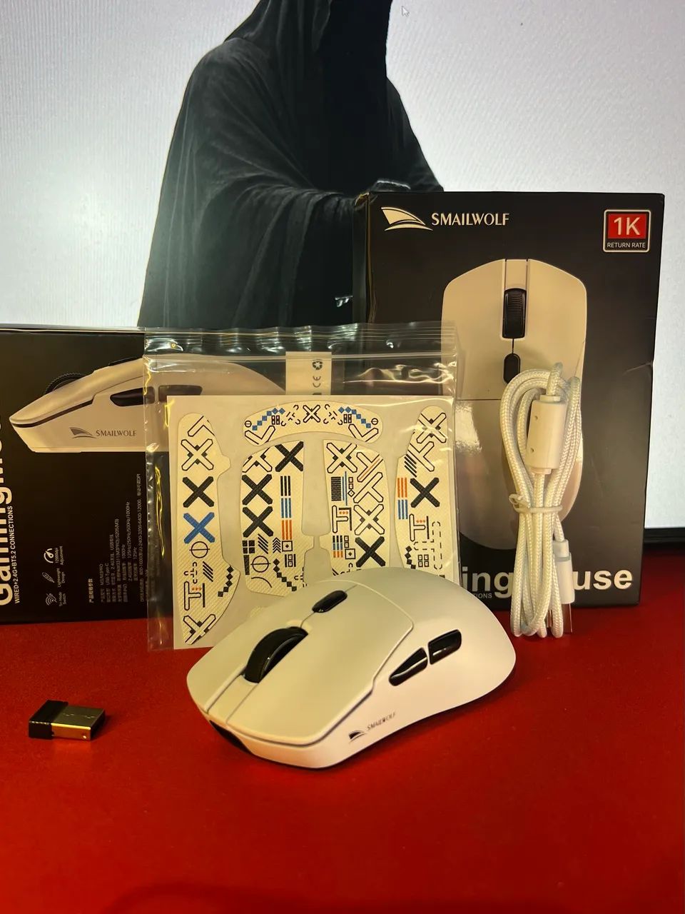 MOUSE GAMER SEM FIO M3 SMAILWOLF