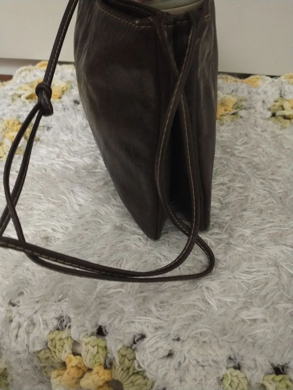 Bolsa couro legítimo  - Foto 3