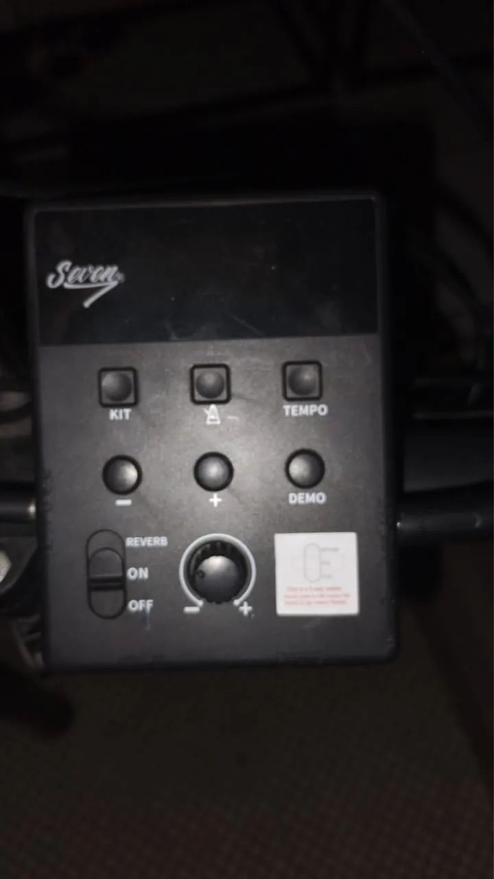 Bateria eletrônica semi nova - Foto 5