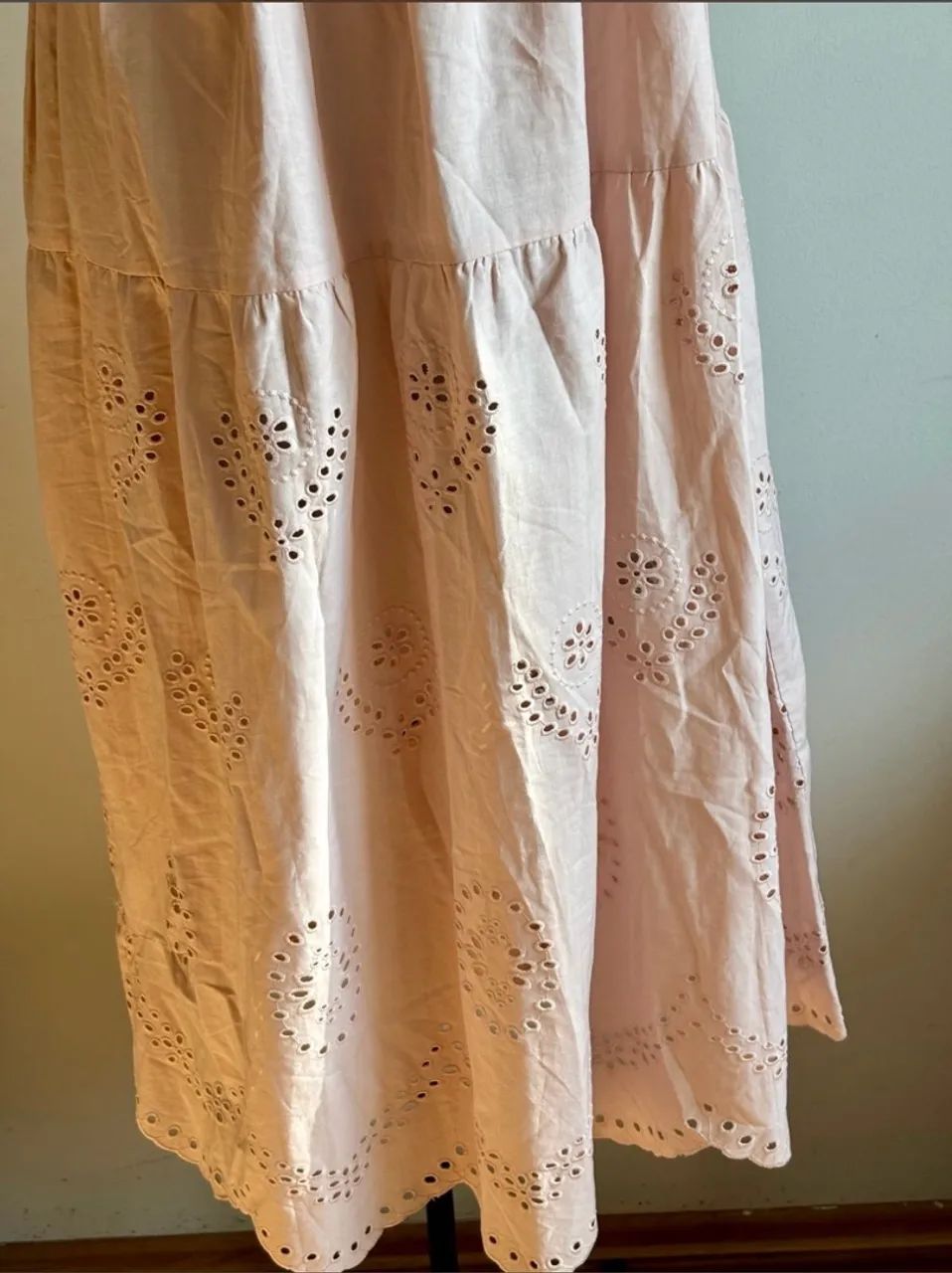 vestido midi rosa laise - Foto 3