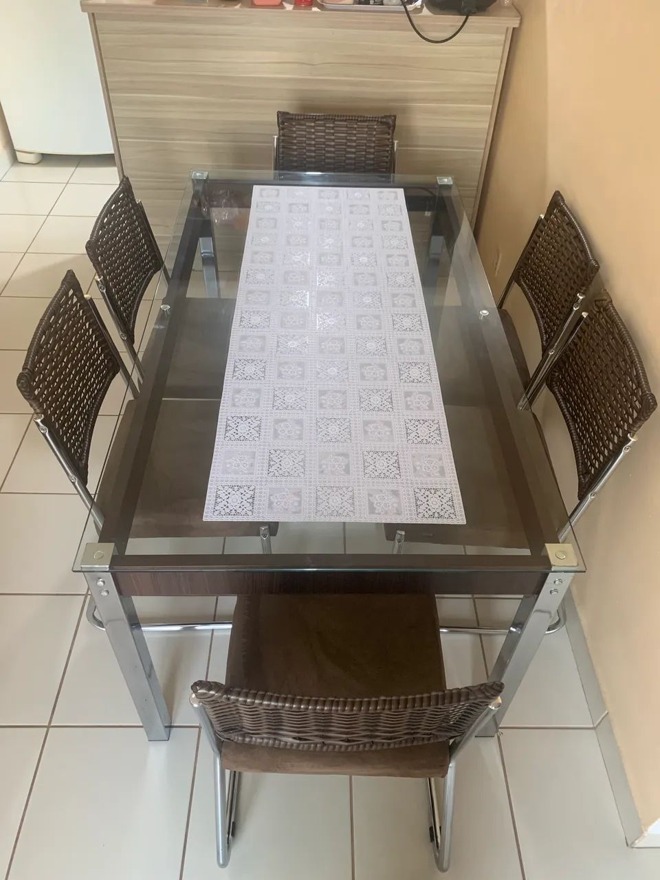 Mesa com seis cadeiras só aceito pagamento em pix cartão e espécie  - Foto 2