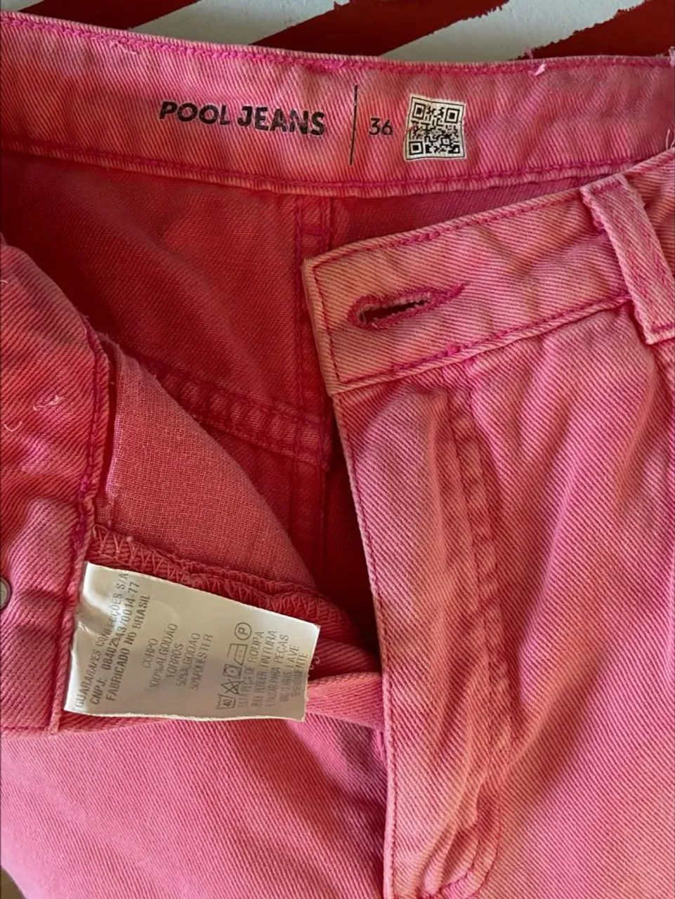 Calça rosa wide leg - Foto 2