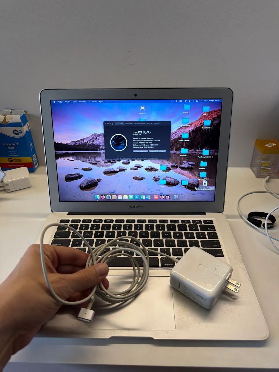 MacBook Air 13 Intel Core i5 4GB SSD macOS Big Sur - Foto 4