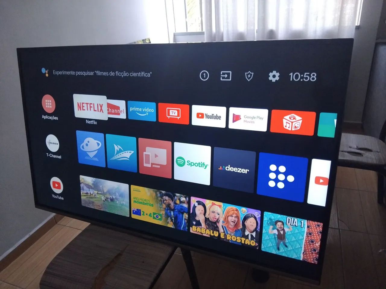 Tv smart 50" polegadas  semp tcl Android funcionando perfeitamente  - Foto 2