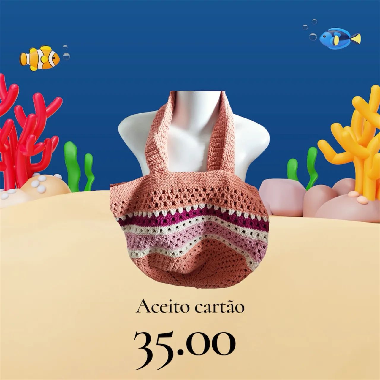 Bolsa de crochê 