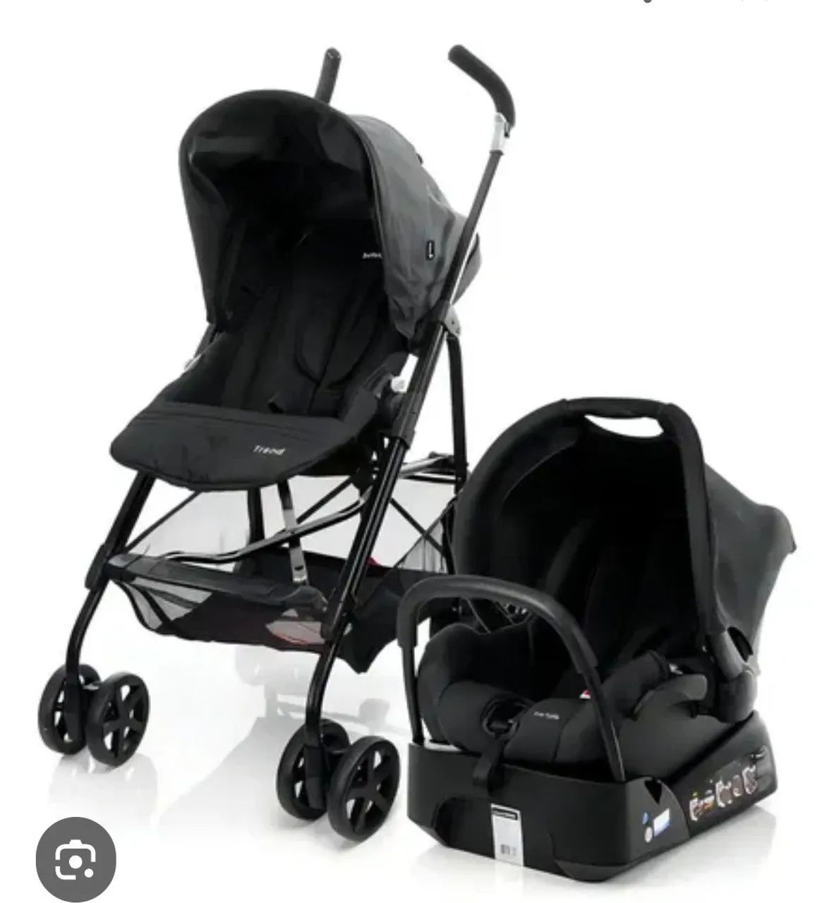 Carrinho de Bebê Onde  Safety 2 em 1