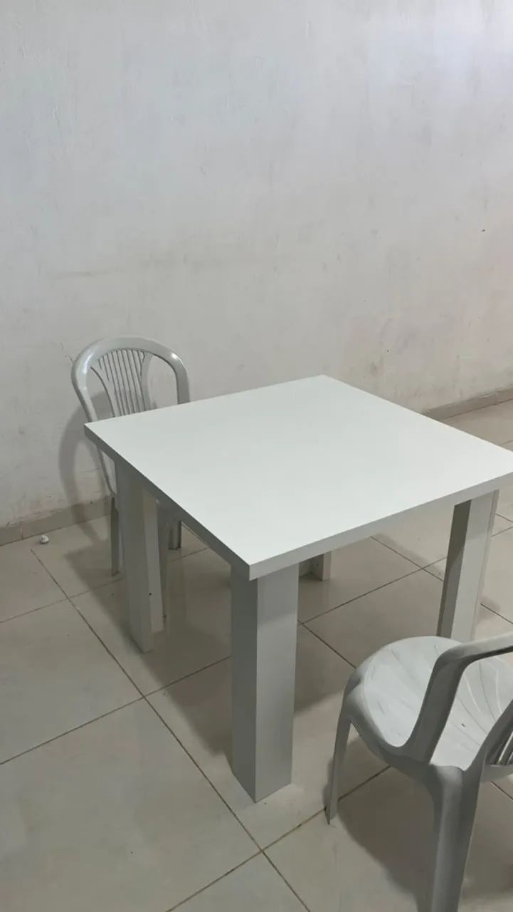 Mesa 100% MDF nova feita em marcenaria - Foto 2