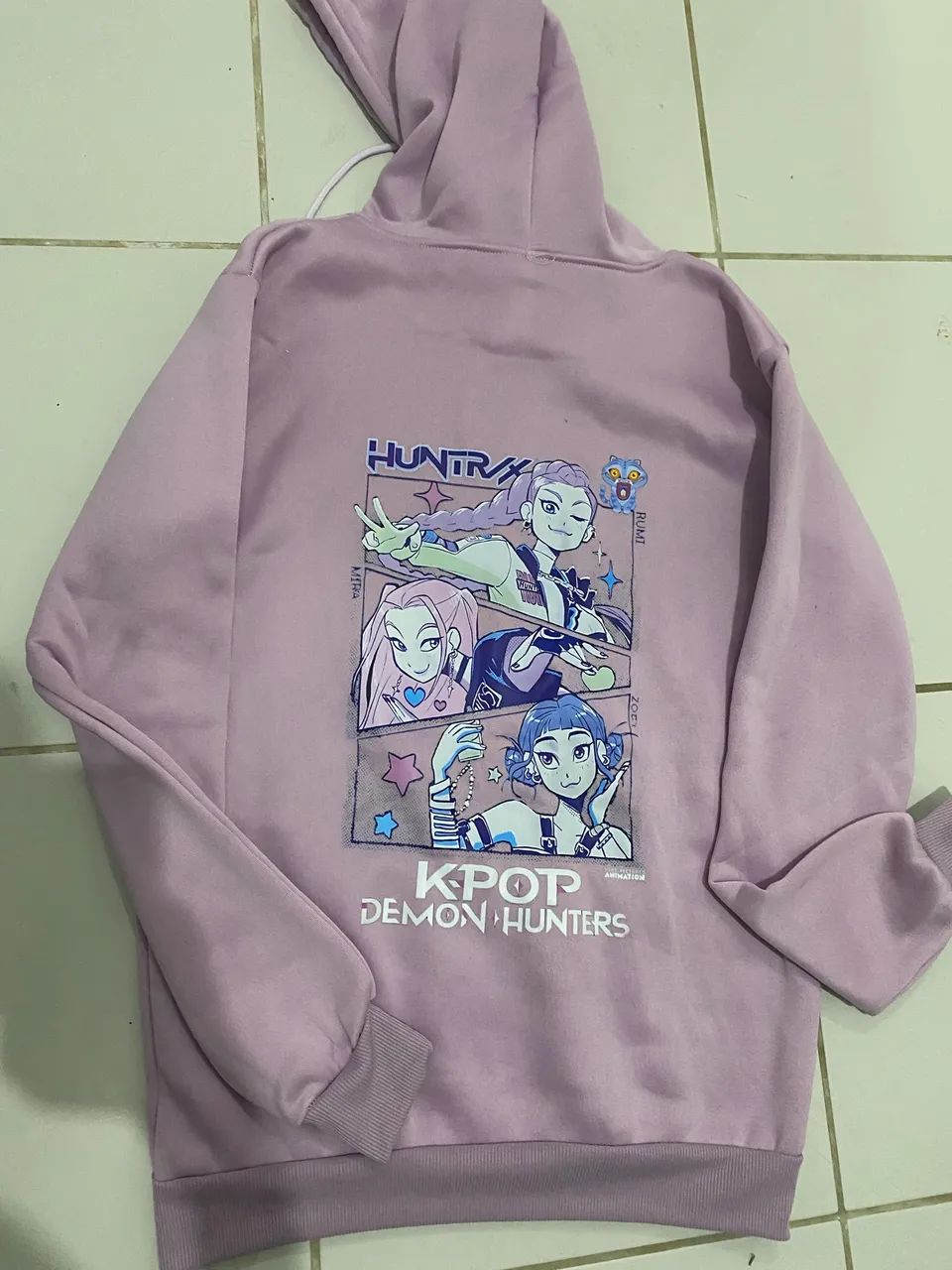 Moleton Huntrix Guerreiras do Kpop