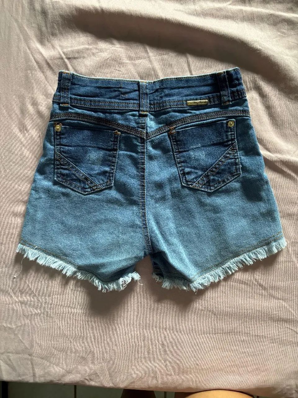 Short Jeans Juvenil - Foto 2