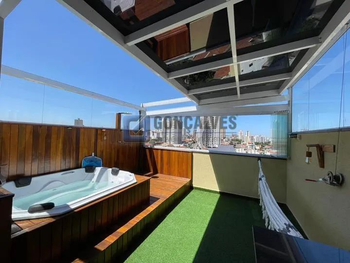 Cobertura 2 Quartos Mobiliada com 2 Vagas em Santo André  Santa Maria - Foto 3
