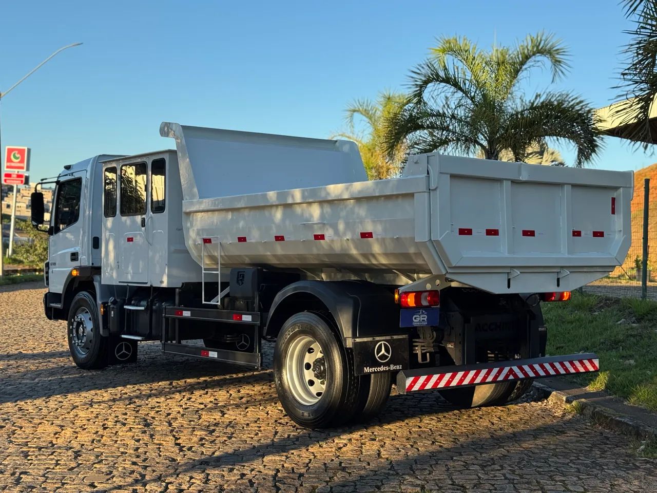 CAMINHÃO MB 1719 ATEGO COM MÓDOLO E CAÇAMBA ENTRA!!! - Foto 2