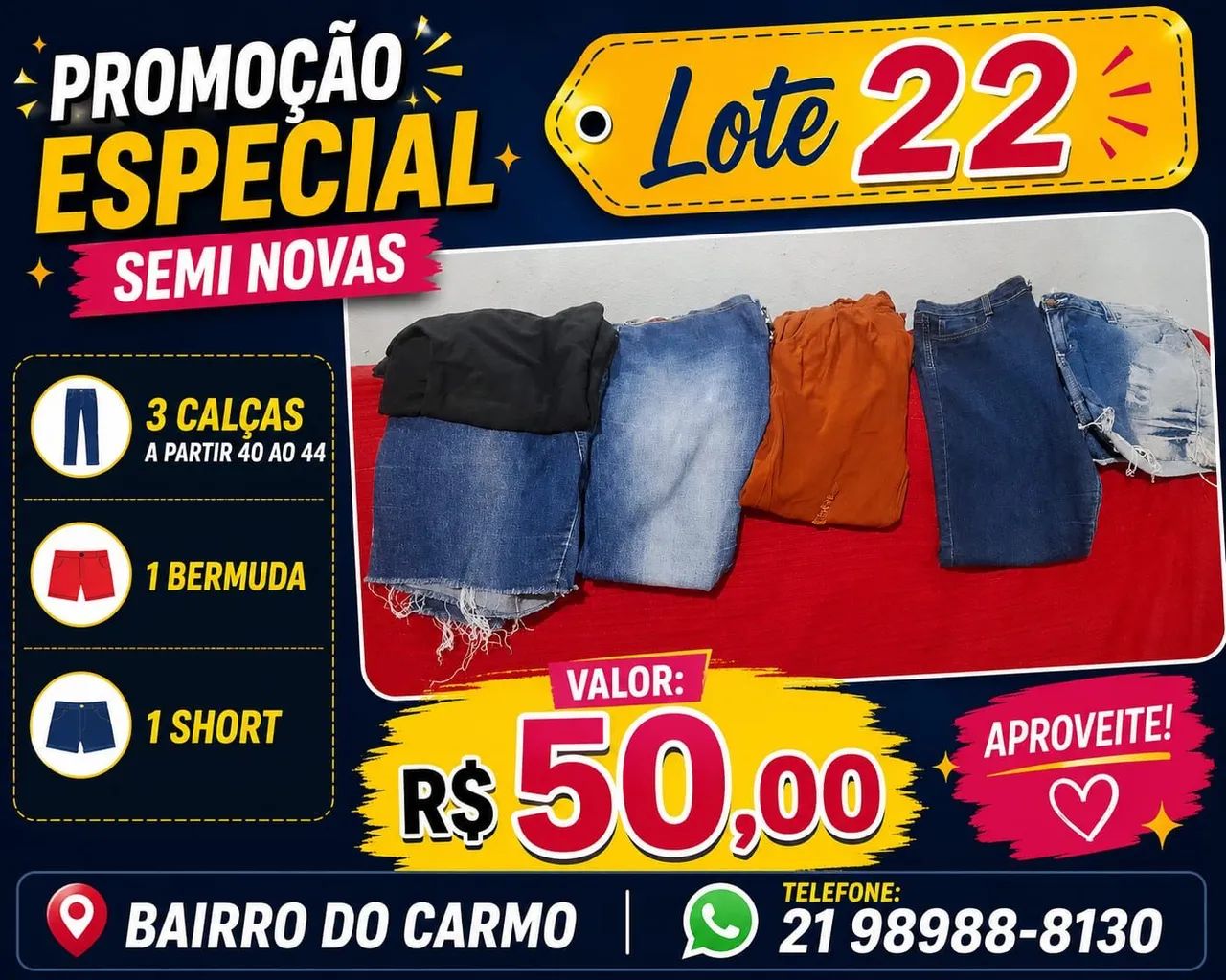 Lotes de Roupas Femininas vários tipos e tamanhos. - Foto 4
