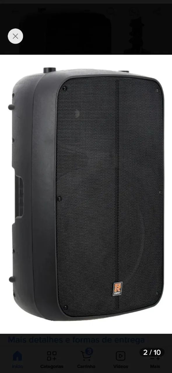 Caixa ativa 315 rms