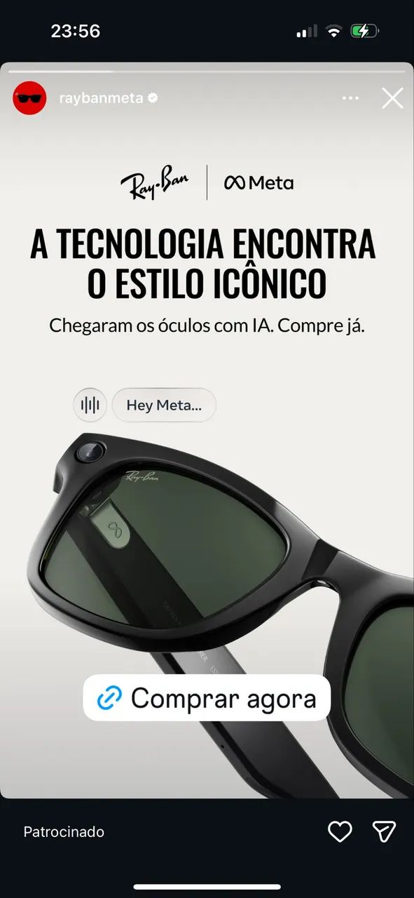 Óculos Ray-Ban Meta gen2  - Foto 2